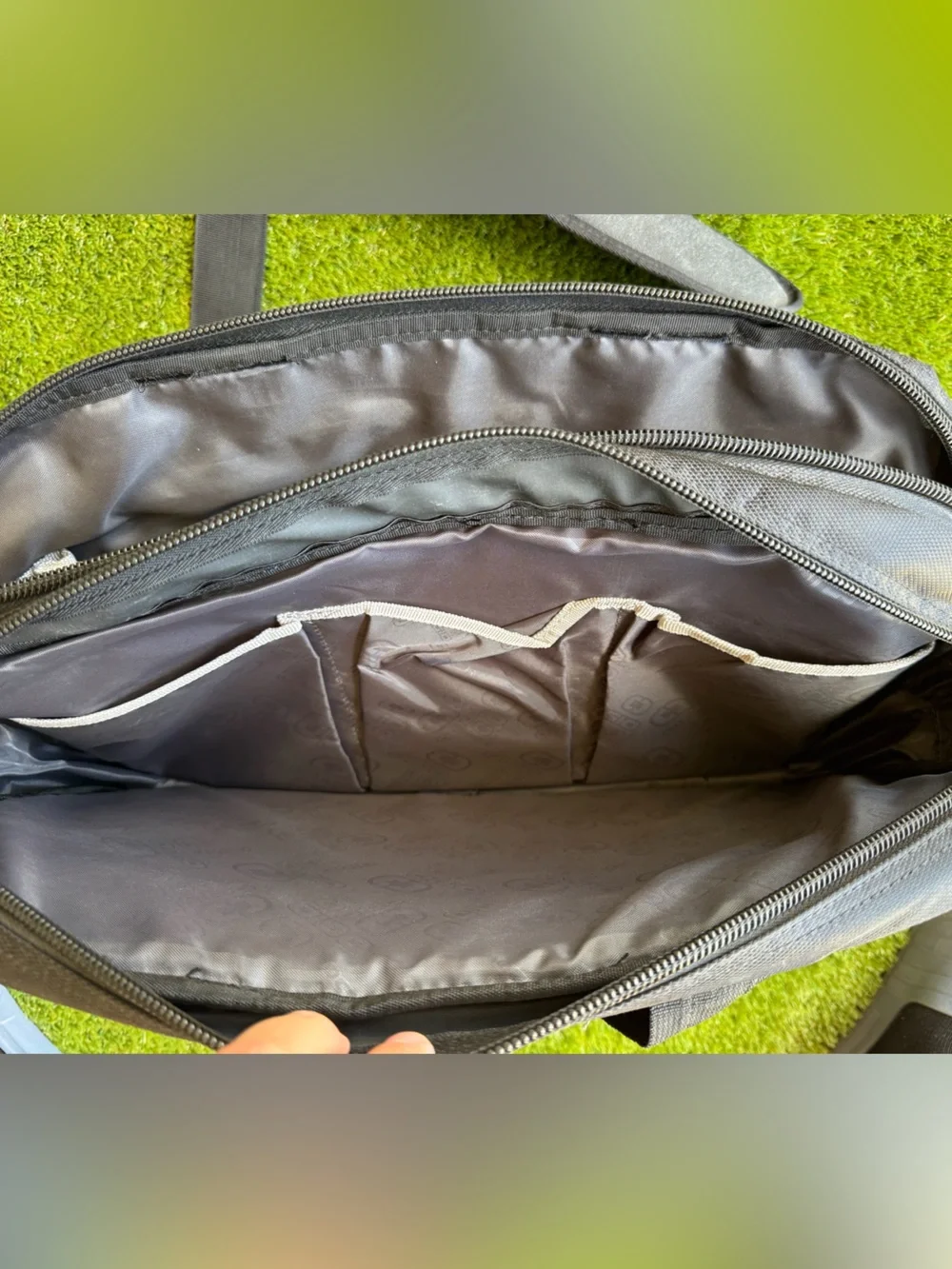 OGIO Black Laptop Messenger Bag Henkels & McCoy NWT Multiple Pockets Briefcase